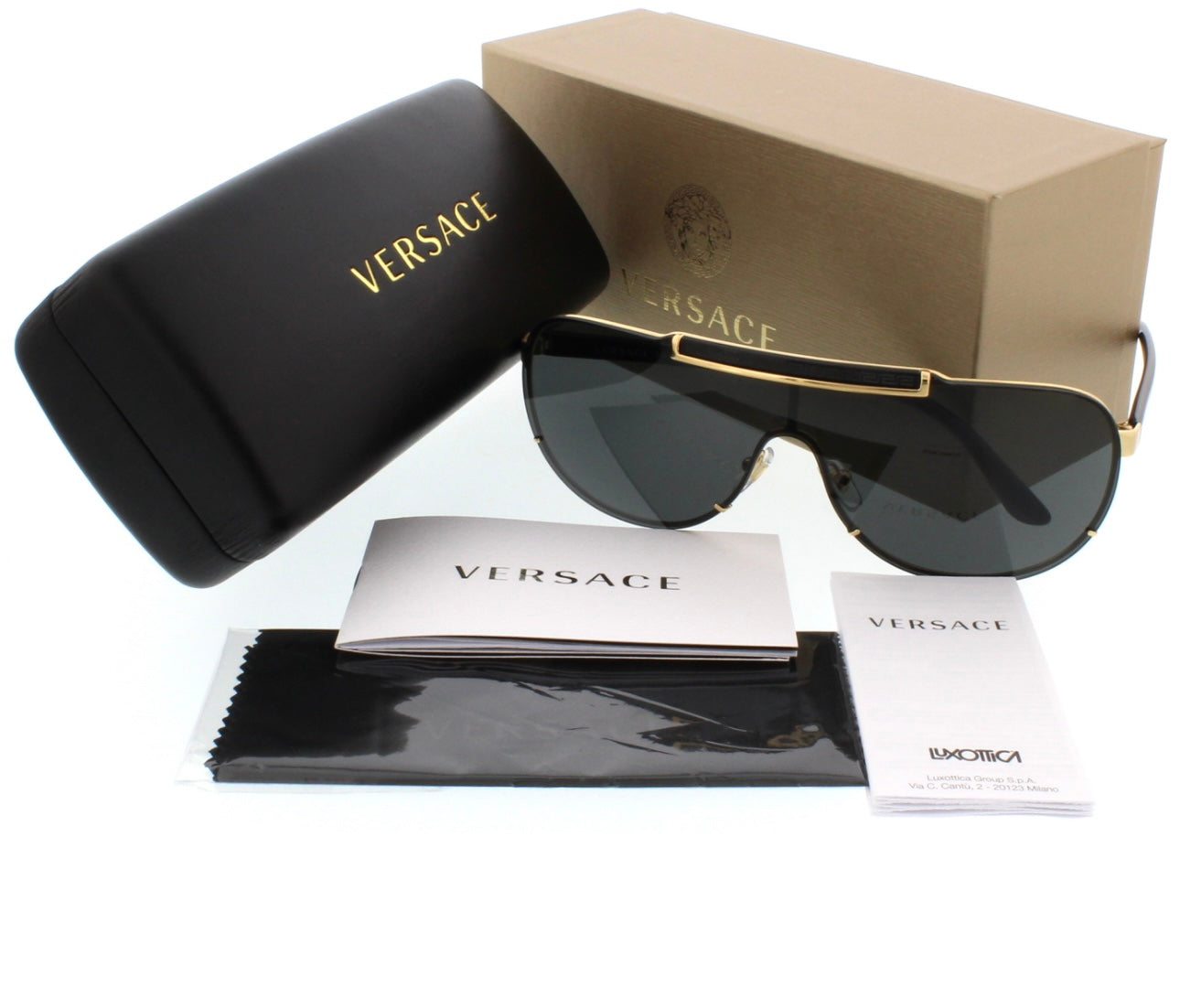 Versace Aviator Sunglasses