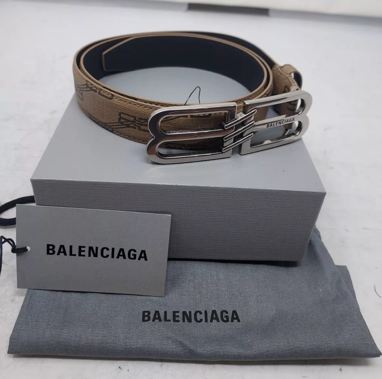 New Balenciaga Unisex Belt