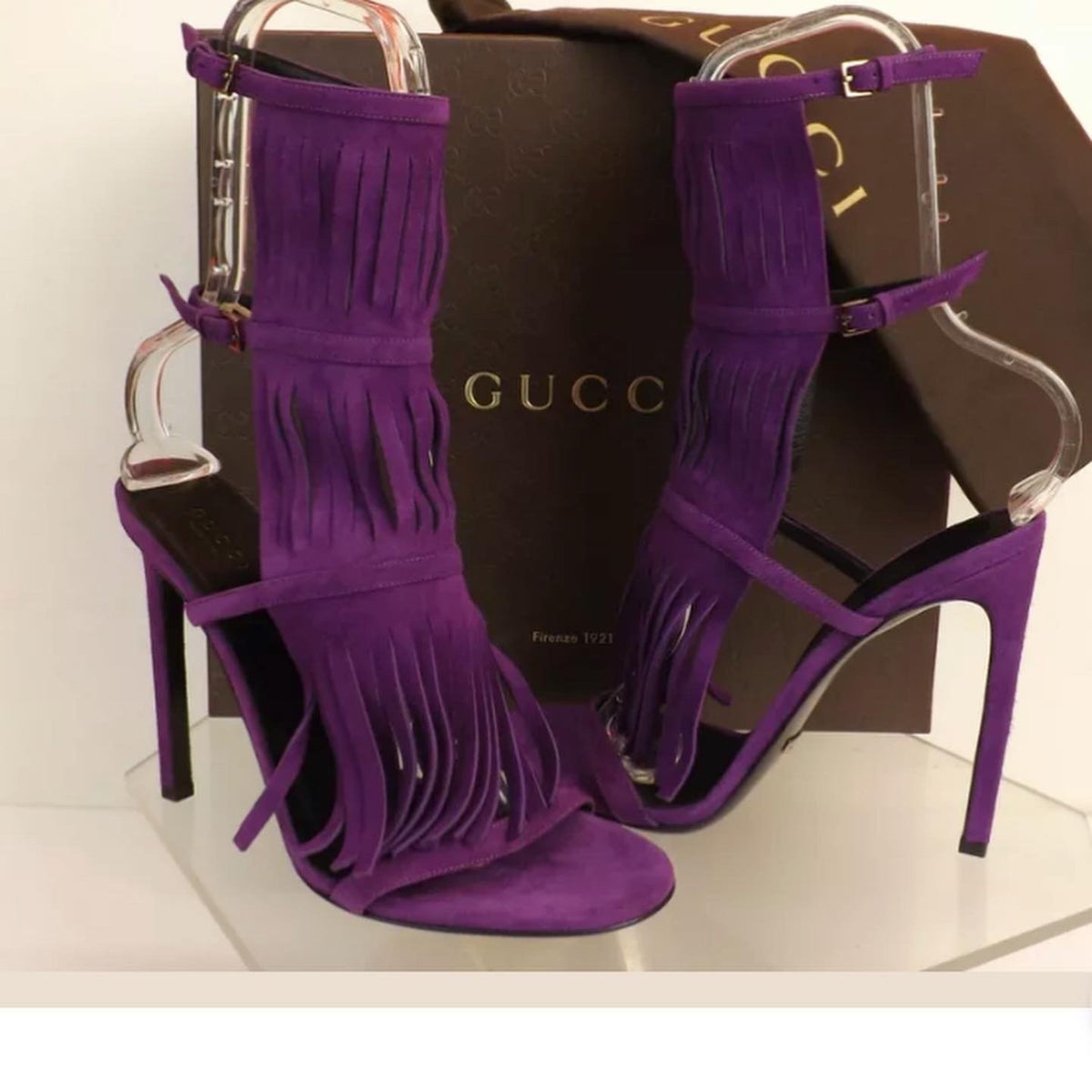 Gucci Fringe Heels