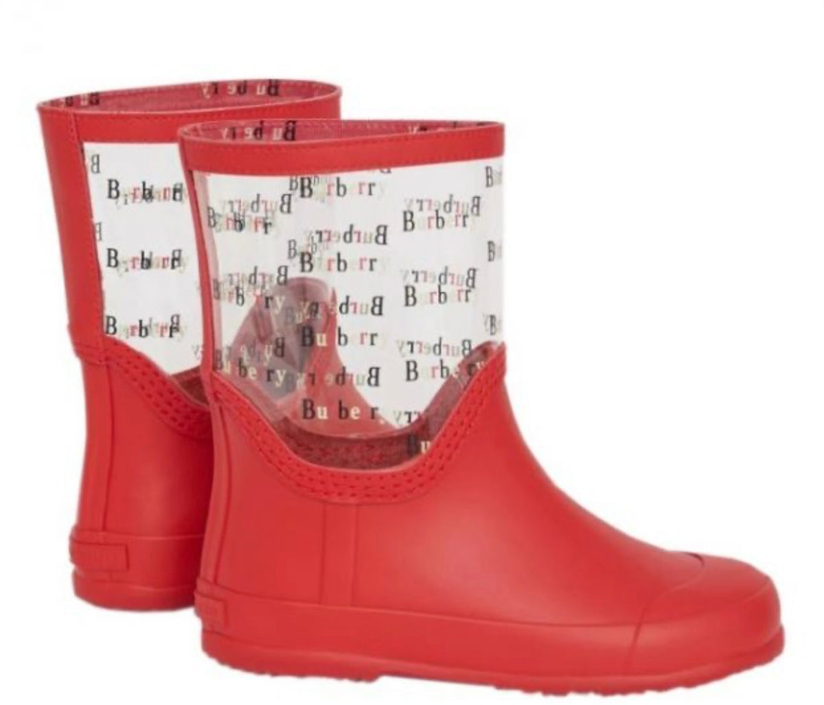 Burberry Kids Rain Boots
