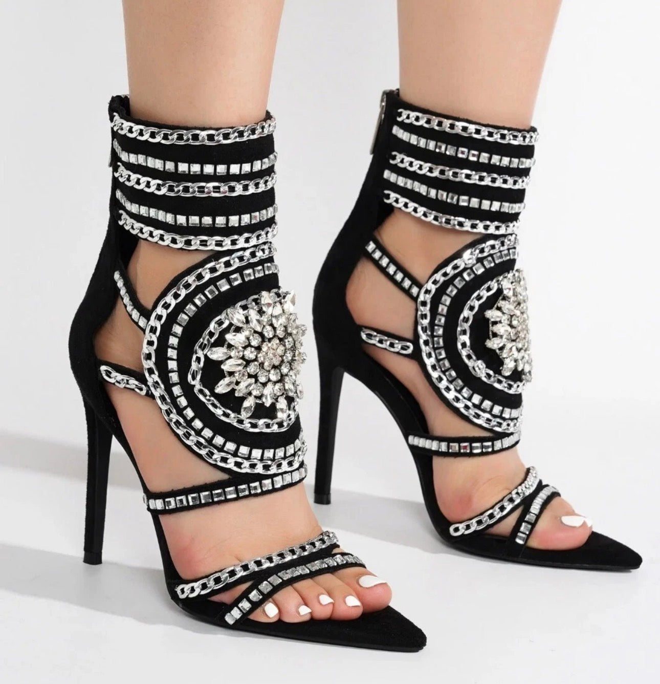 Glam Gladiator Heels