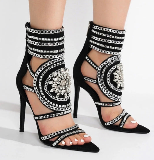 Glam Gladiator Heels
