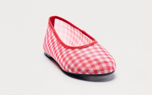 Gingham Flats