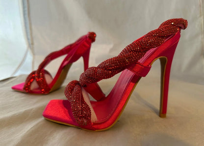Rhinestone Glam Heels
