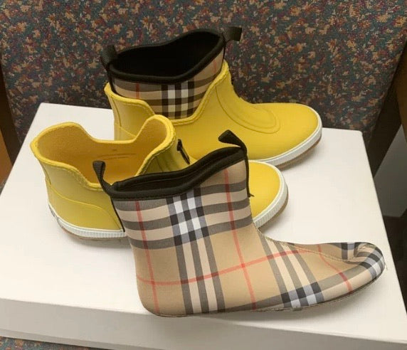 New Burberry Rain Boots