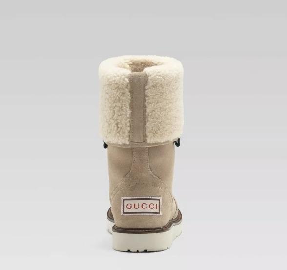 Gucci Shearling Boots