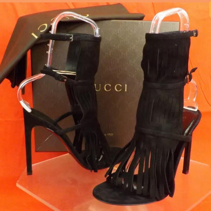 Gucci Fringe Heels