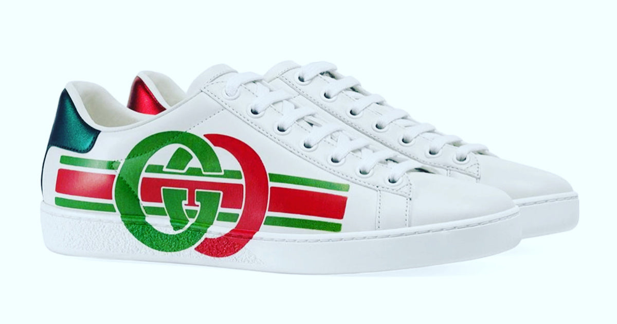 New Gucci Mens Ace Sneakers